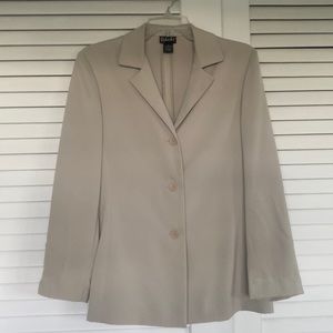 Cream colored ladies blazer